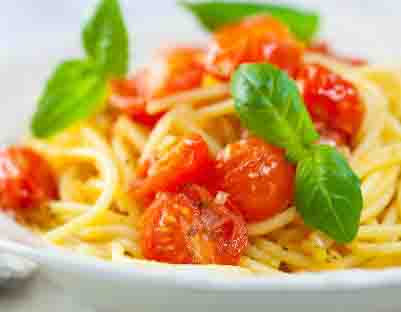Tom's Balsamic Tomato-Basil Pasta