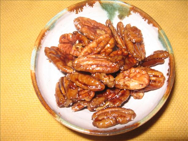 Maple Balsamic Pecans